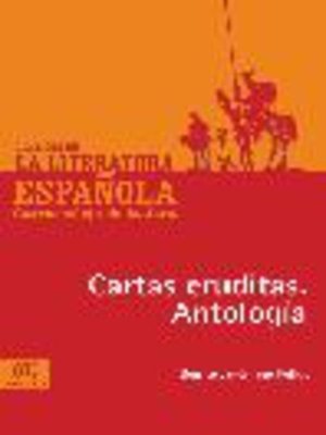 cover image of Cartas eruditas